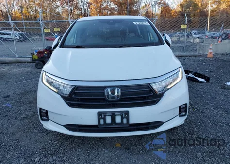 2022 Honda Odyssey Touring из США, поврежденный, VIN 5FNRL6H8XNB049162
